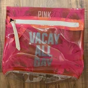 Victoria’s Secret pink cosmetic bag